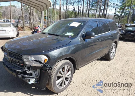 2012 Dodge Durango R/T из США, поврежденный, VIN 1C4SDHCTXCC130386